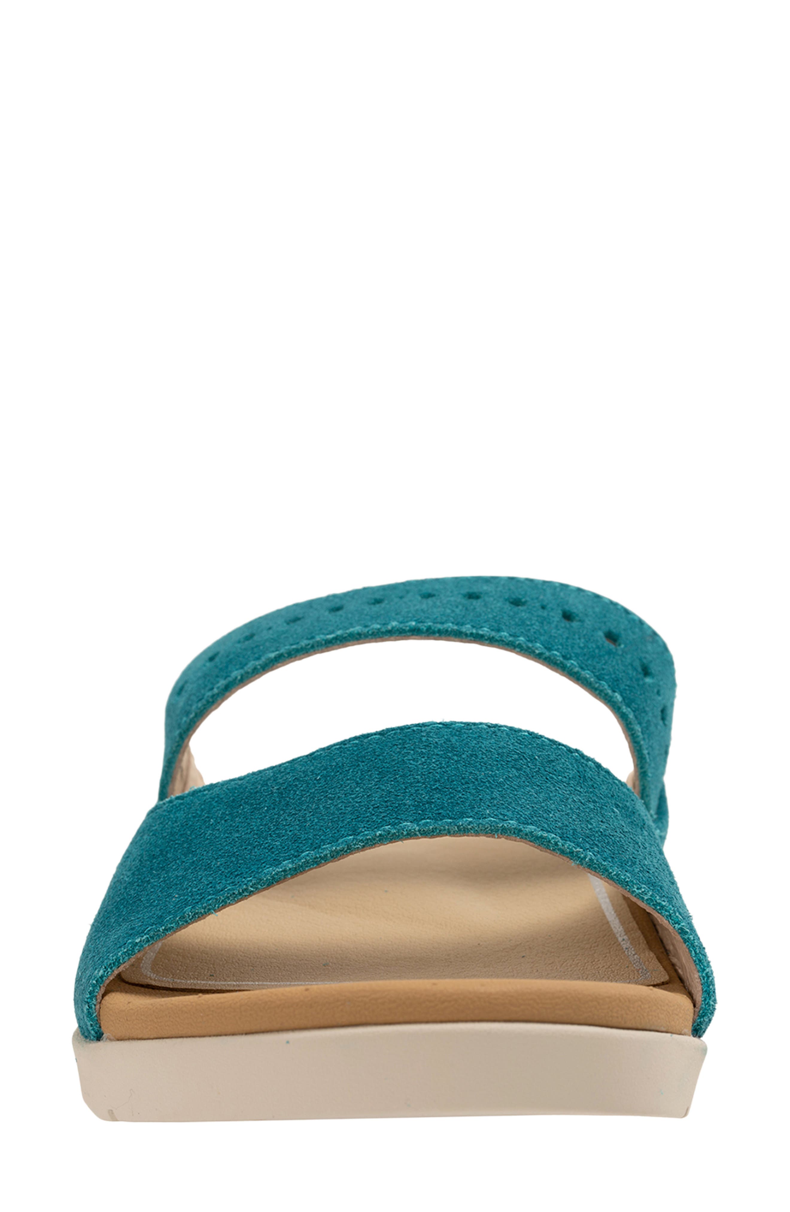 Corpus Double Strap Slide Sandal, Alternate, color, BISCAY BAY