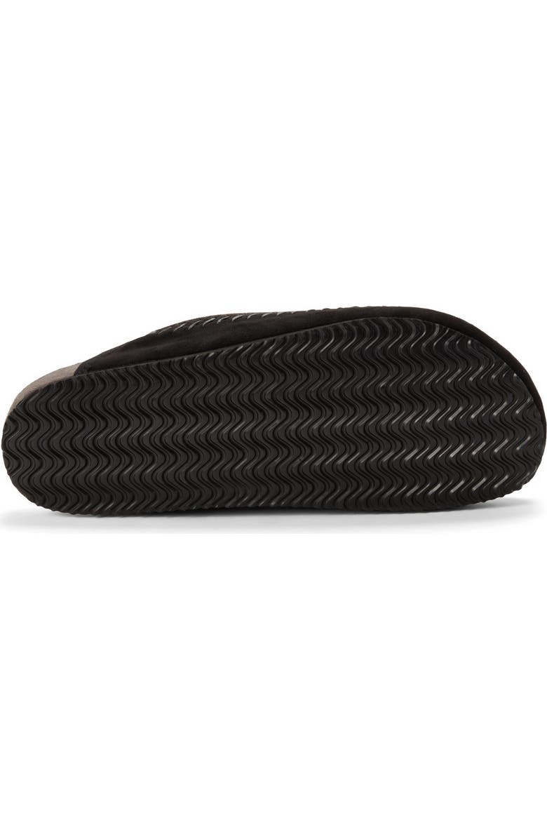 Dearfoams Peterson Scuff Slippers, Alternate, color, Black