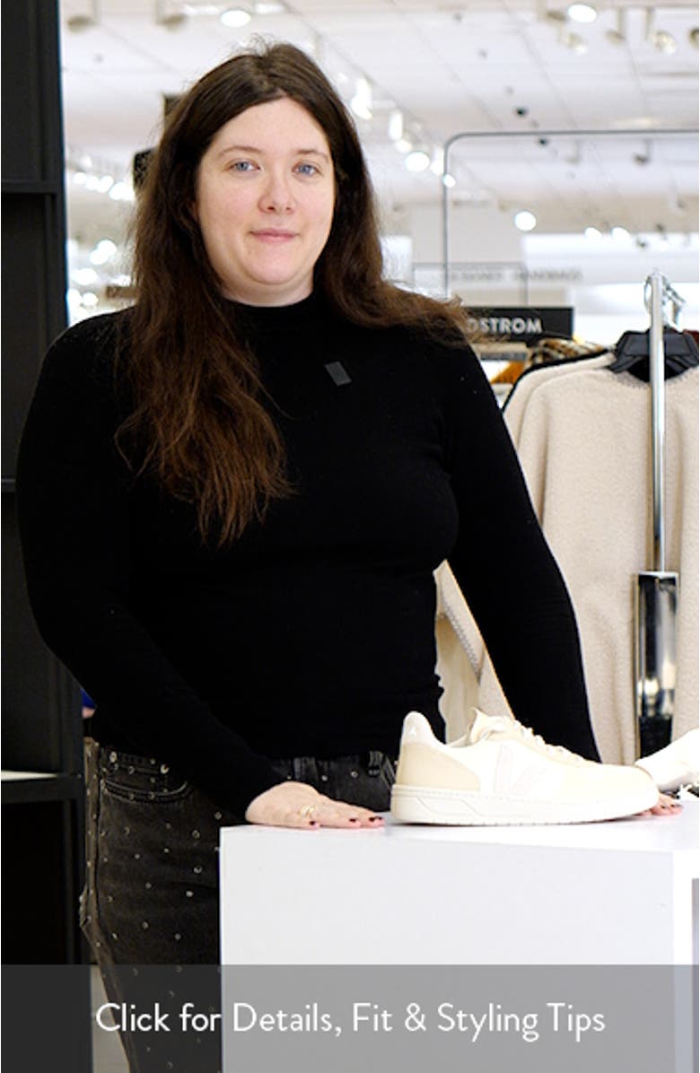 V-10 Chrome Free Leather Sneaker, sales video thumbnail