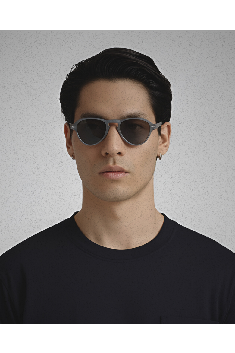 Soul Acetate Sunglasses, Alternate, color, Grey