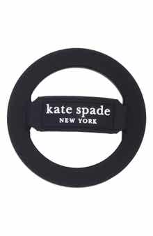 Kate Spade New York black magnetic loop grip
