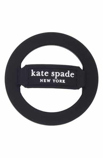 Kate Spade New York black magnetic loop grip