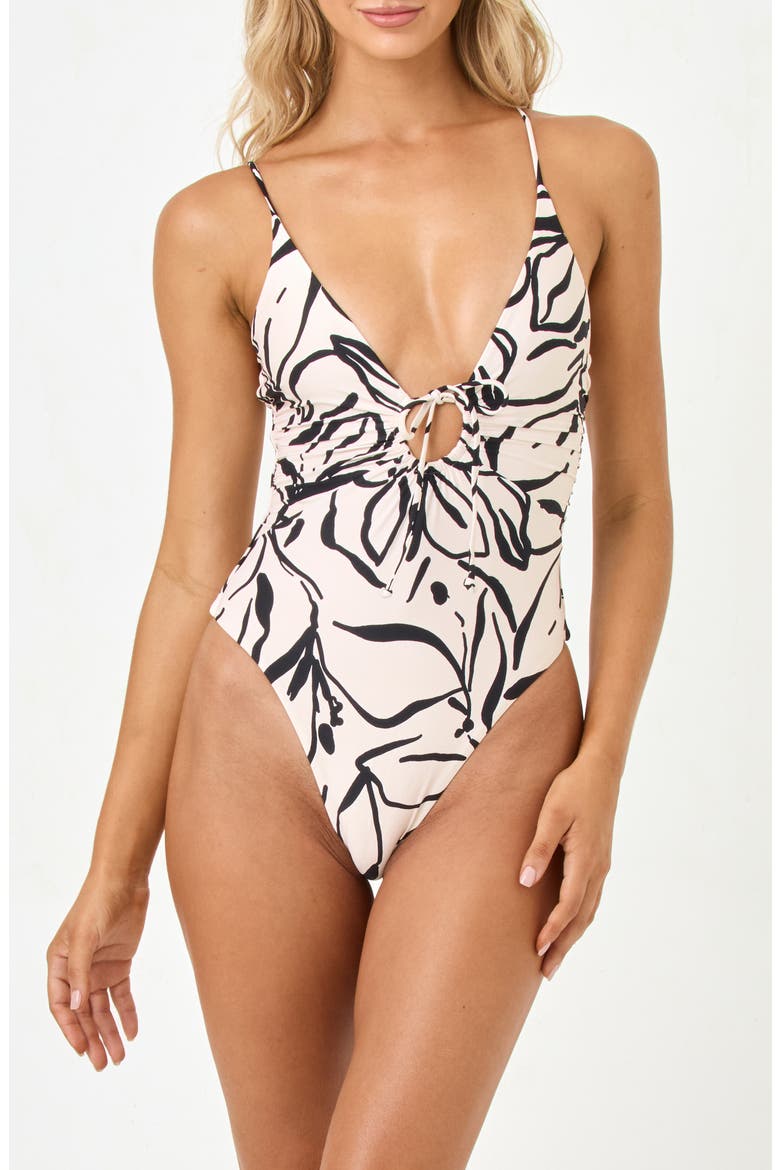 Piper Classic Keyhole One-Piece Swimsuit video