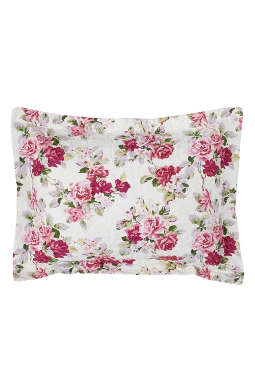 Laura Ashley Lidia Quilt & Sham Set In Multi Pink