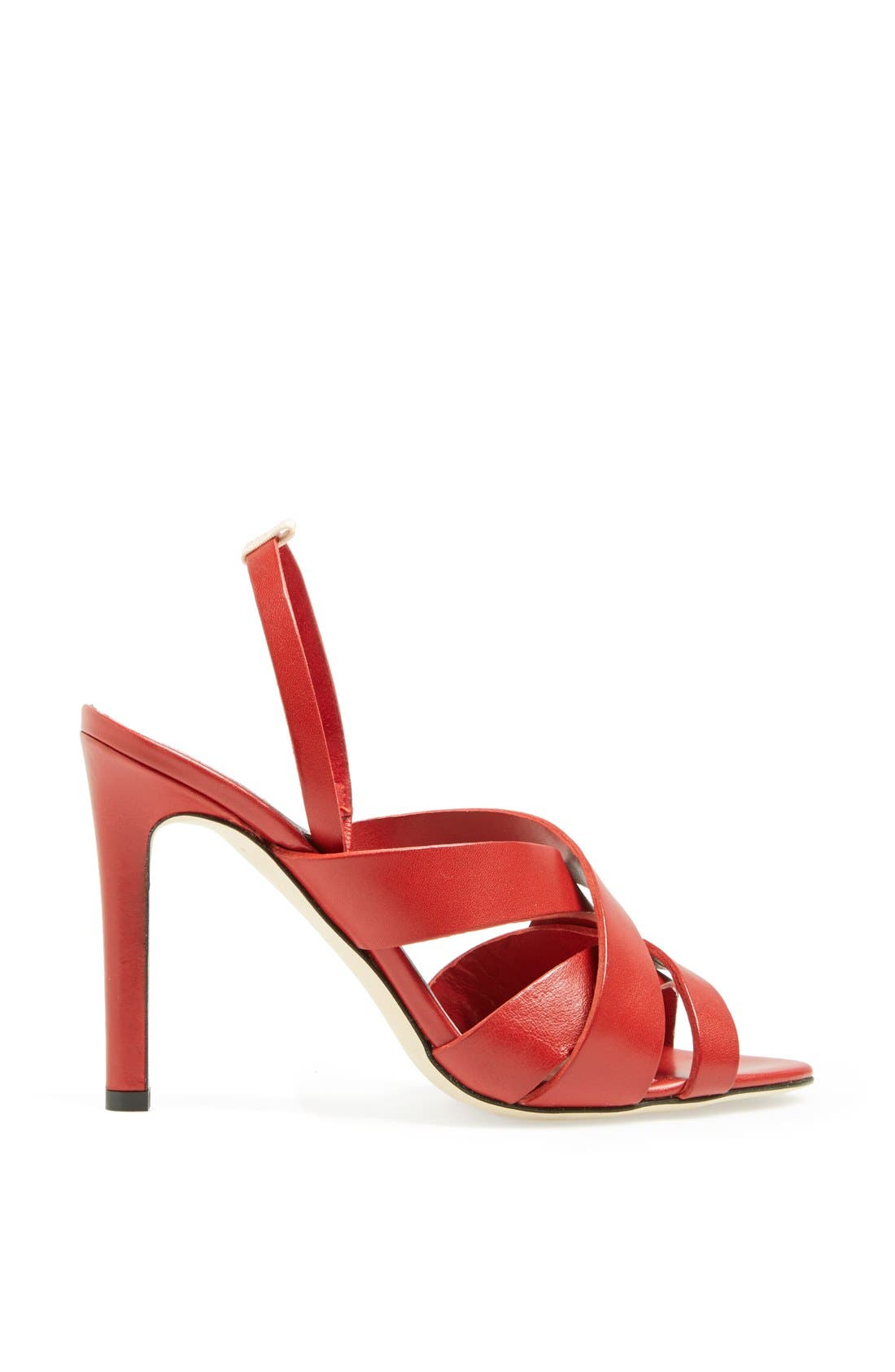 SJP 'Stella' Sandal (Nordstrom Exclusive), Alternate, color, RED