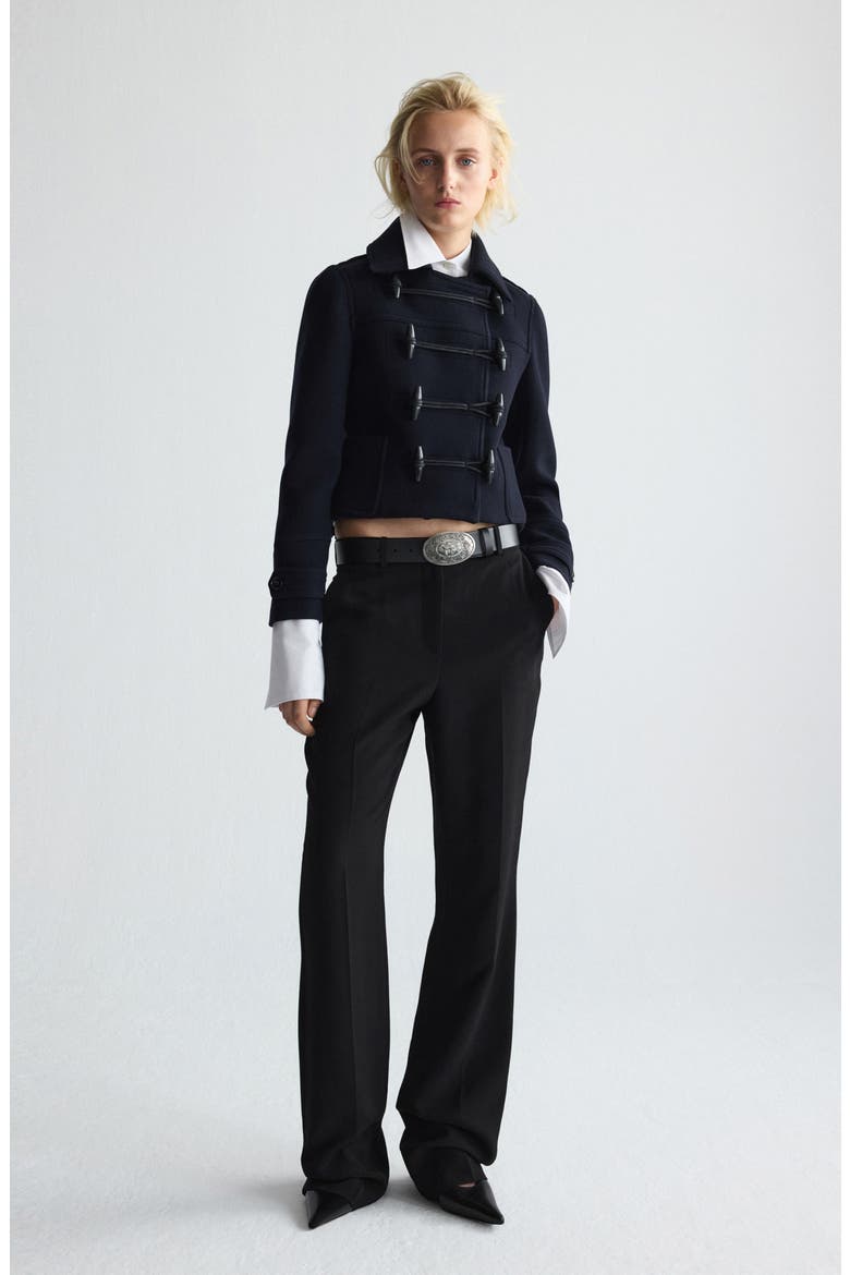Wool Toggle Jacket, Alternate, color, DARK NAVY