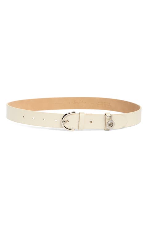 Croc Embossed Faux Leather Belt