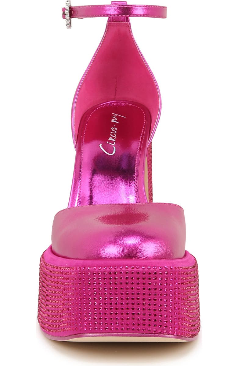 Circus NY by Sam Edelman Bailey Rhinestone Platform Sandal, Alternate, color,