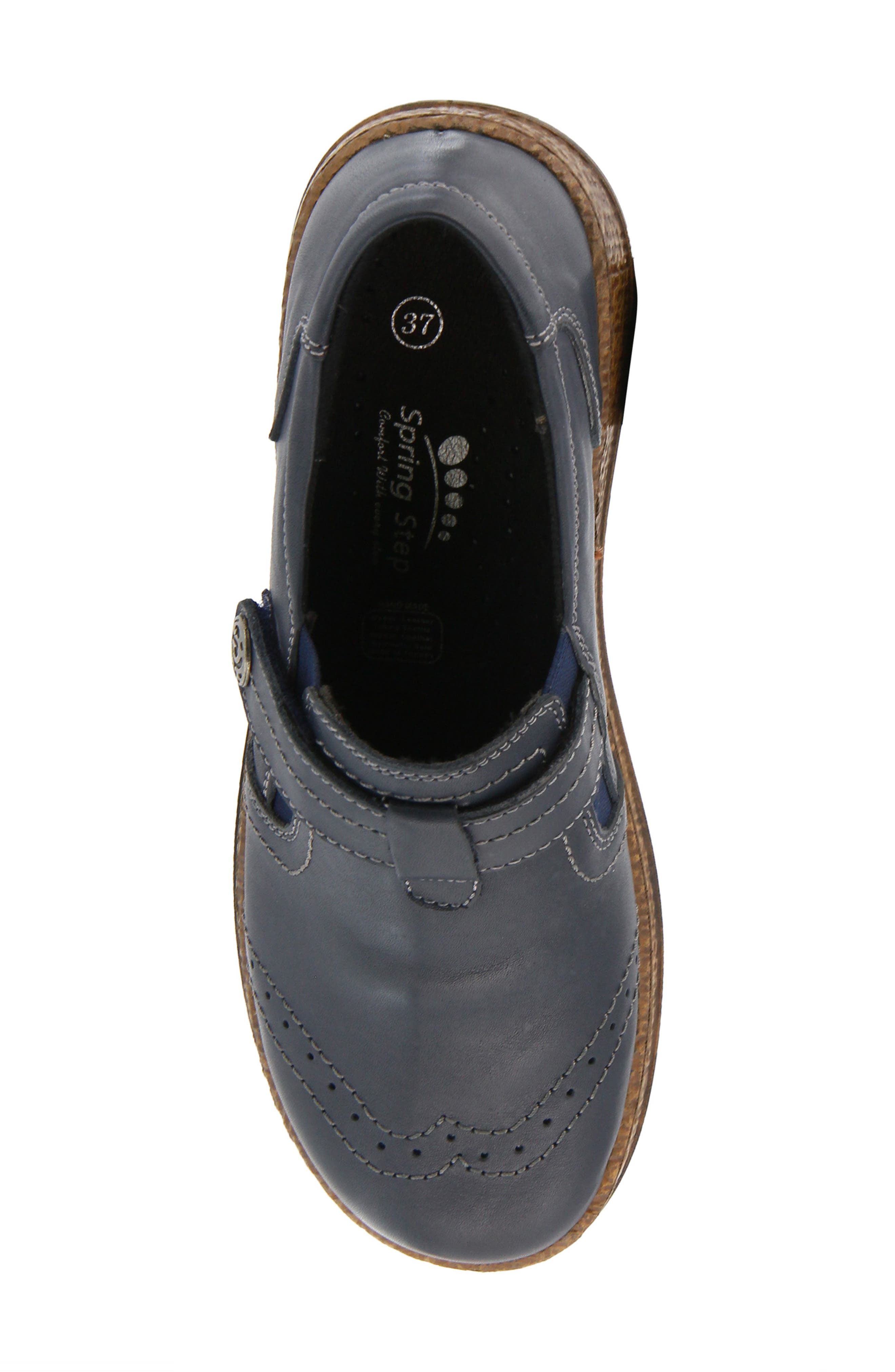 Spring Step Smolqua Loafer, Alternate, color, Navy Leather