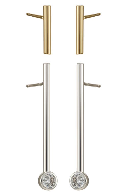 Vince Camuto Set Of 2 Assorted Earrings In Multi