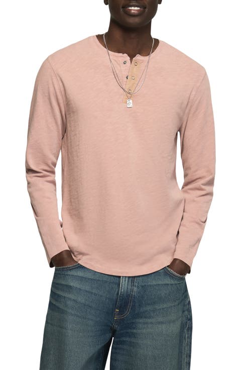 Weekend Slub Long Sleeve Henley