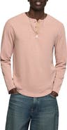Lucky Brand Weekend Slub Long Sleeve Henley