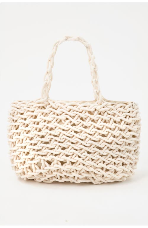 Lamarque Jolana | Braided Tote Bag In Neutral