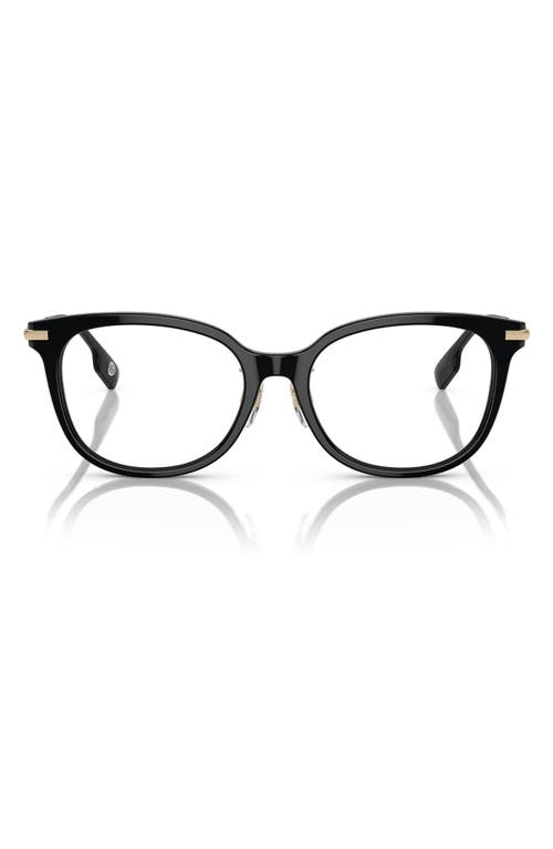 Burberry 53mm Phantos Optical Glasses In Black