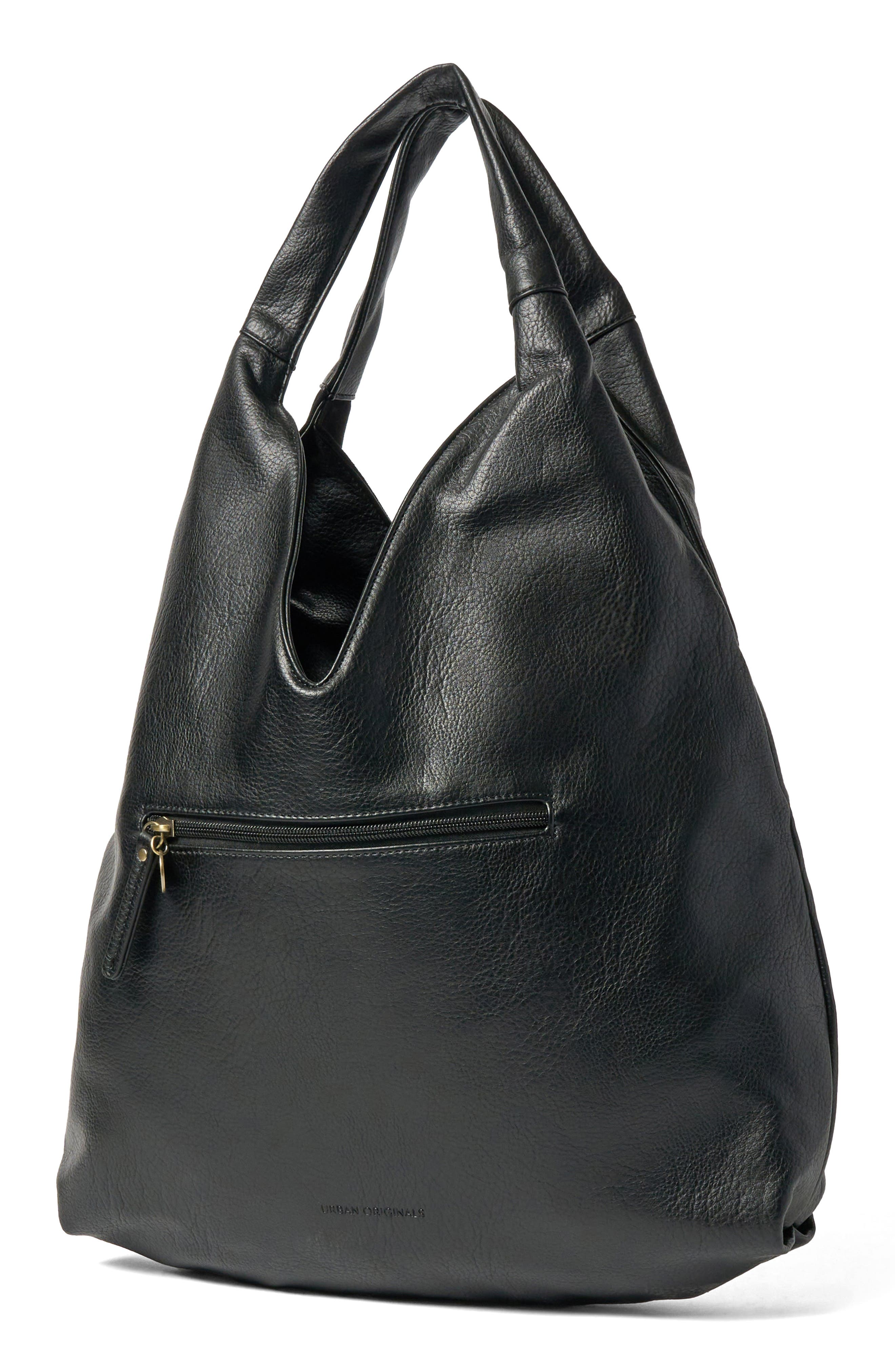 Urban Originals Lenora Tote Bag, Alternate, color, Black