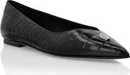 PHILIPP PLEIN Asymmetric Ballerina Flats Skull Women
