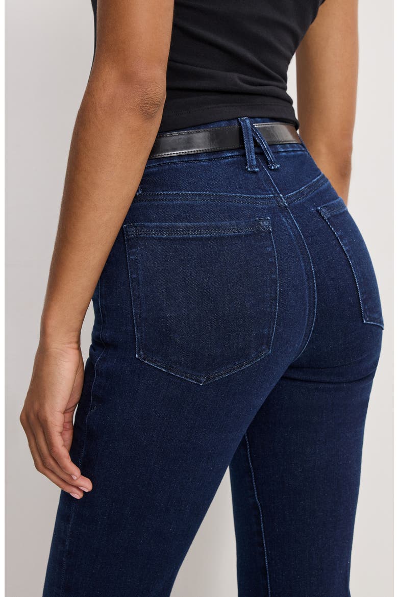 Good Legs High Waist Flare Jeans, Alternate, color, INDIGO1150