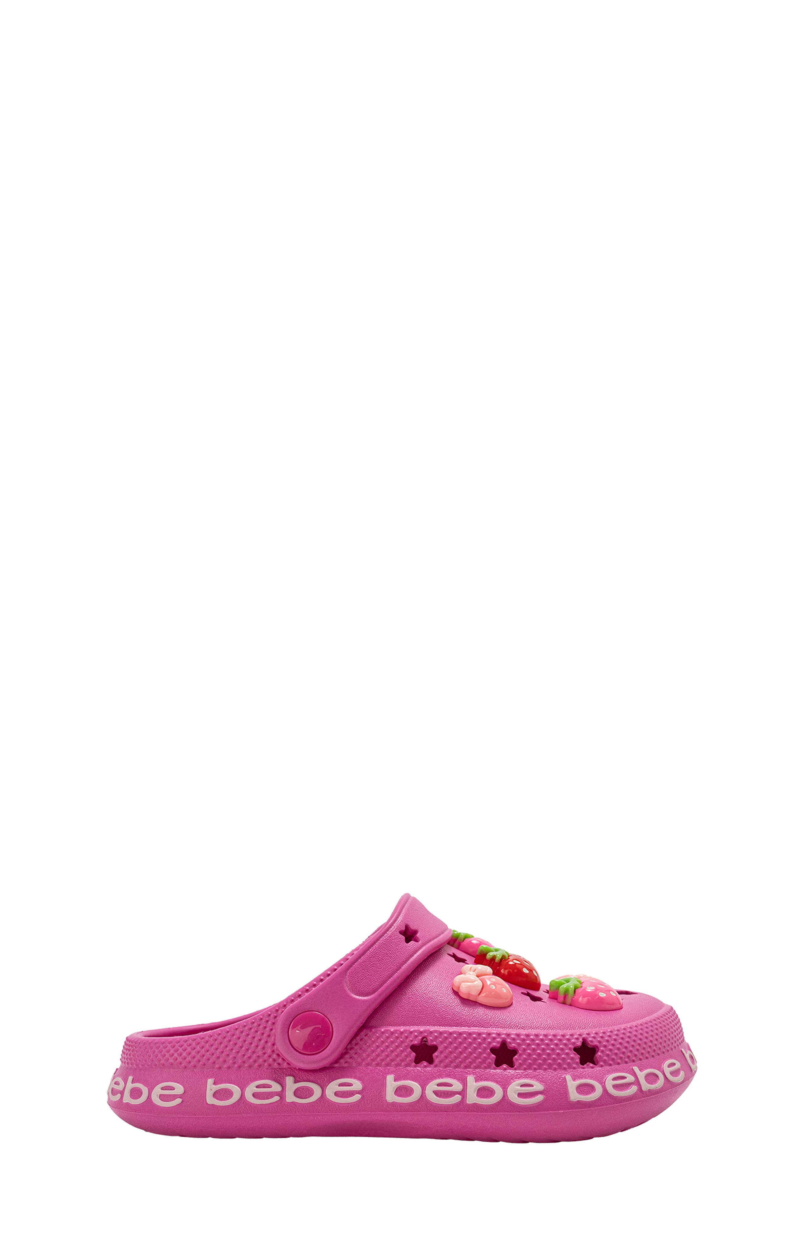 Kids' Cerise Clog, Alternate, color, FUCHSIA
