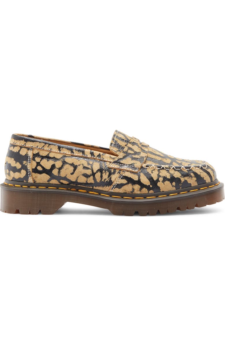 Dr. Martens Delapre Penny Loafer, Alternate, color, Teak And Black