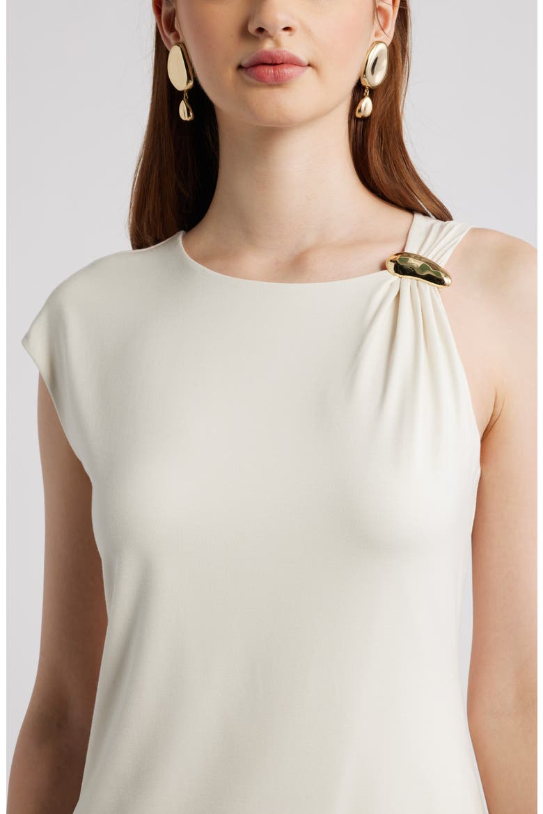 Hardware Accent Asymmetric Top, Alternate, color, IVORY TOFU