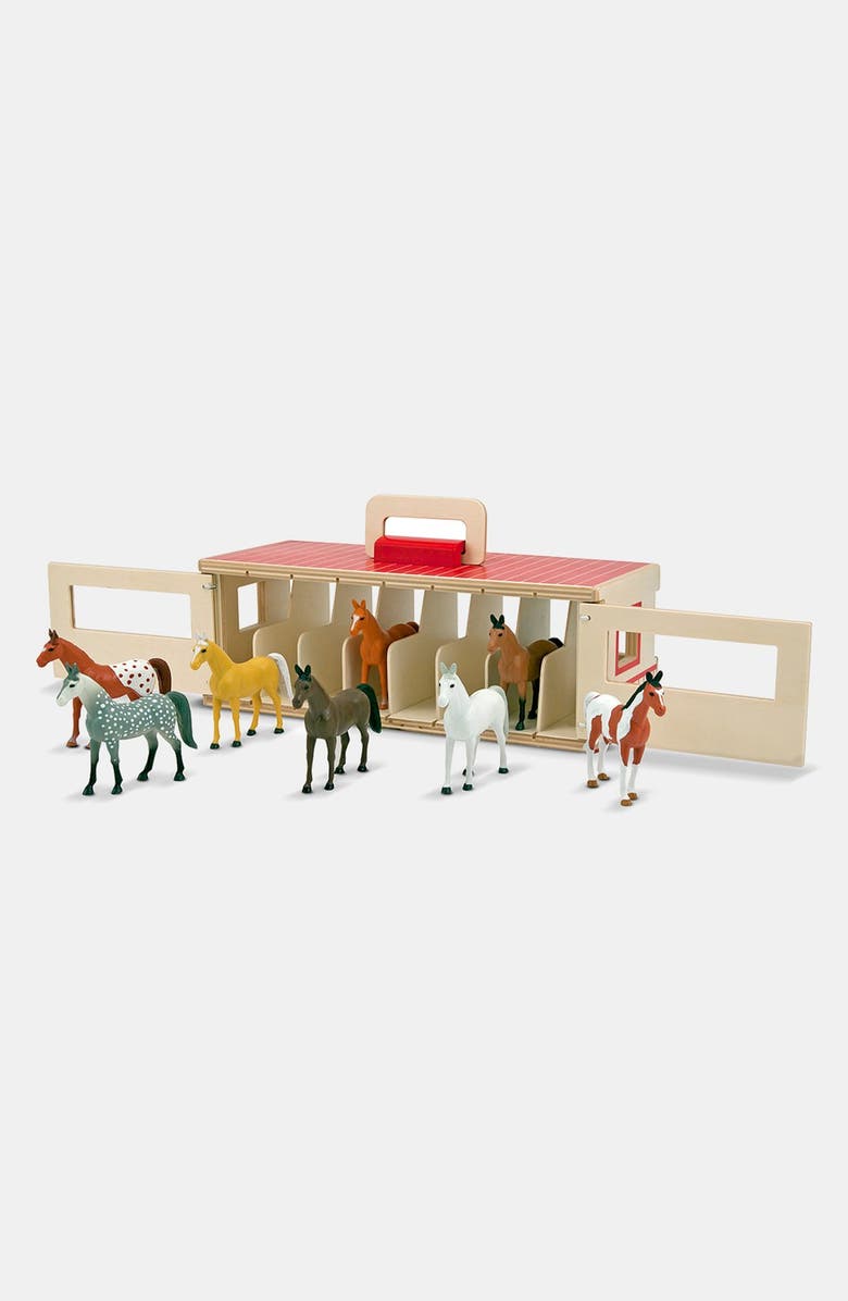 Melissa & Doug Show Horse Stable, Alternate, color, 