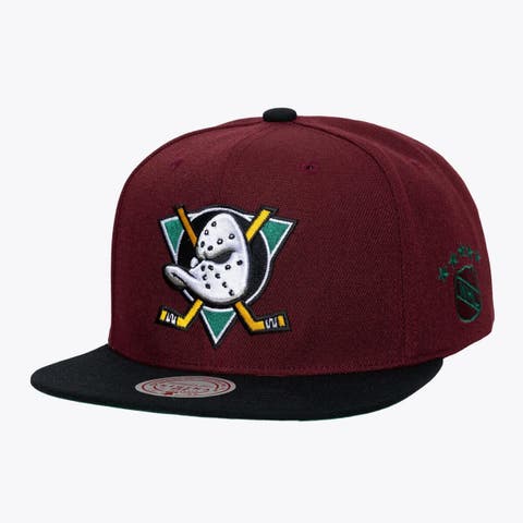 Men's Mitchell & Ness  Maroon Anaheim Ducks Legendary Home Snapback Hat