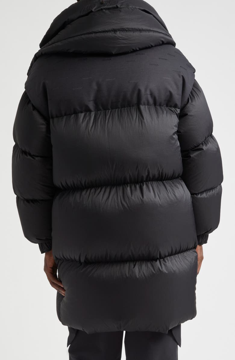 Moncler Verone Longline Down Puffer Parka, Alternate, color,