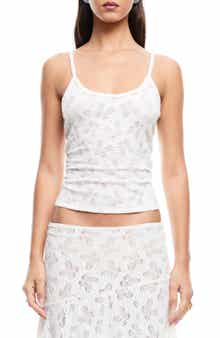 LIONESS Tidal Pointelle Camisole