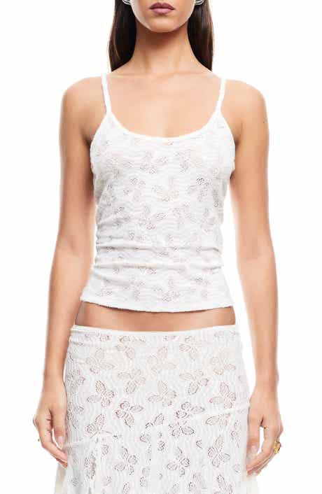 LIONESS Tidal Pointelle Camisole