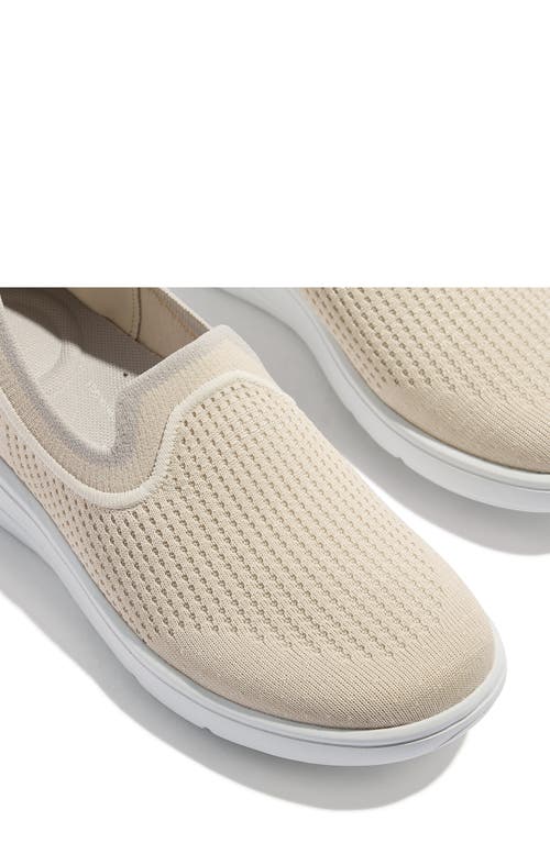 Fitflop Super-q Knit Slip-on Sneaker In Neutral