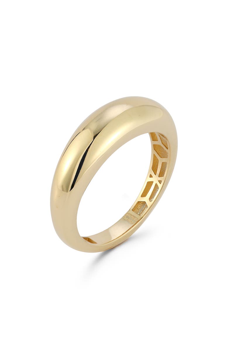 Ember Fine Jewelry Dome Ring, Alternate, color, Gold