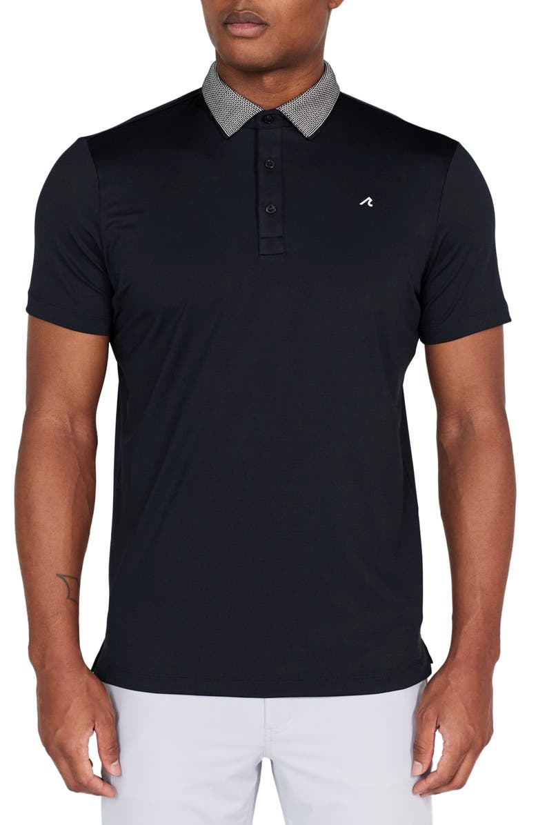 Redvanly Darby Contrast Collar Performance Golf Polo, Main, color, 