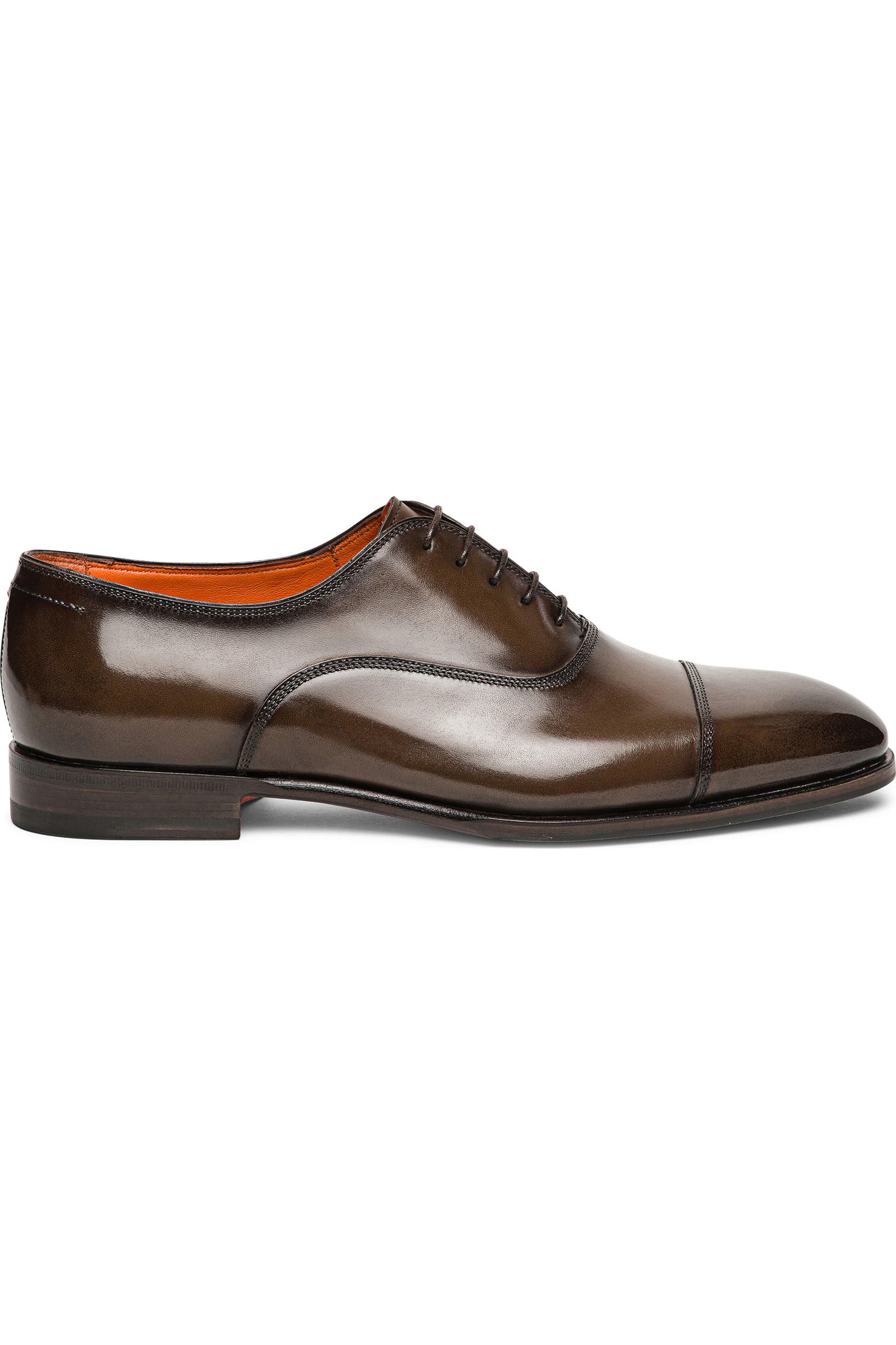 Burnish Color Code Santoni Archie Cap Toe Oxford (Men) | Nordstrom