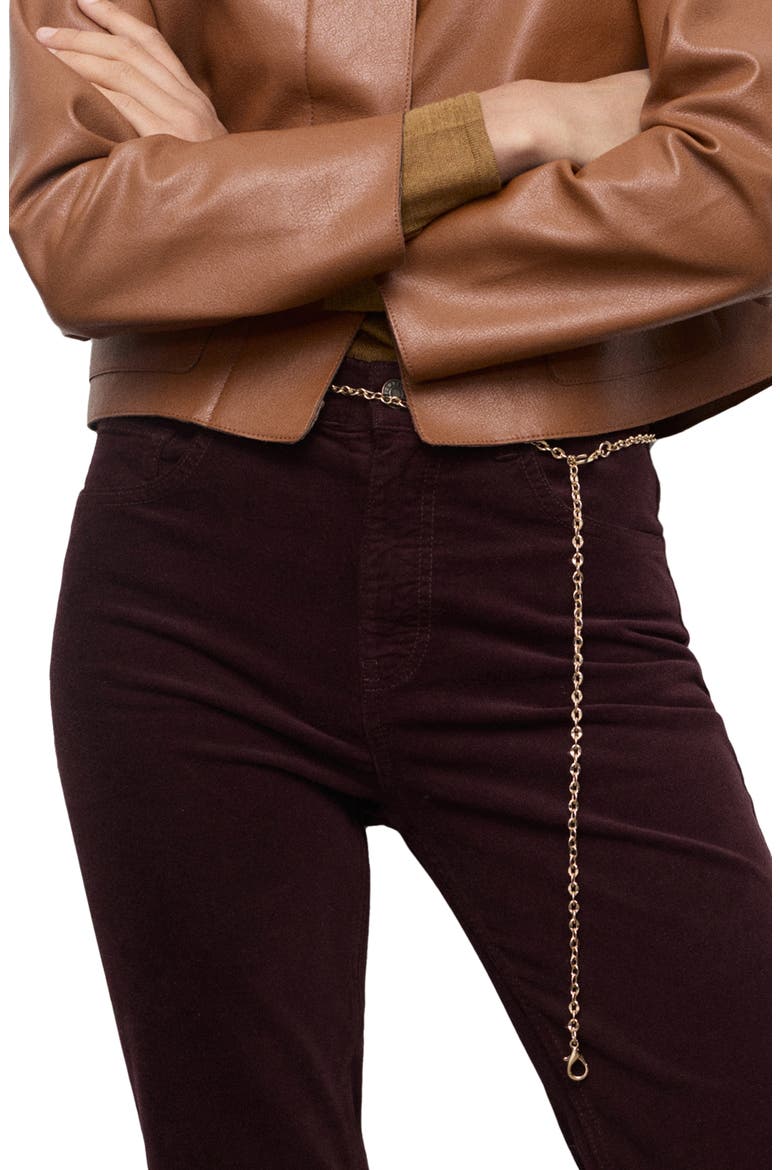Flare Velvet Jeans, Alternate, color, WINE