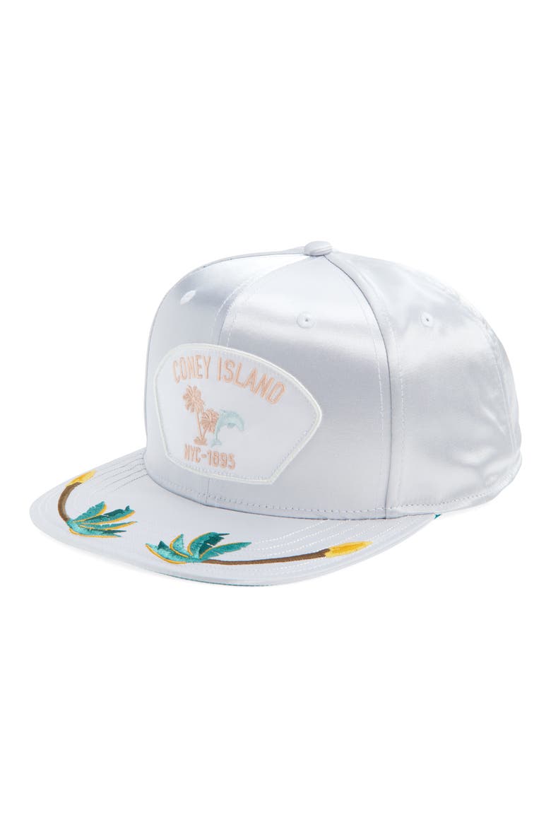 Island Getaway Trucker Hat, Main, color, SKY