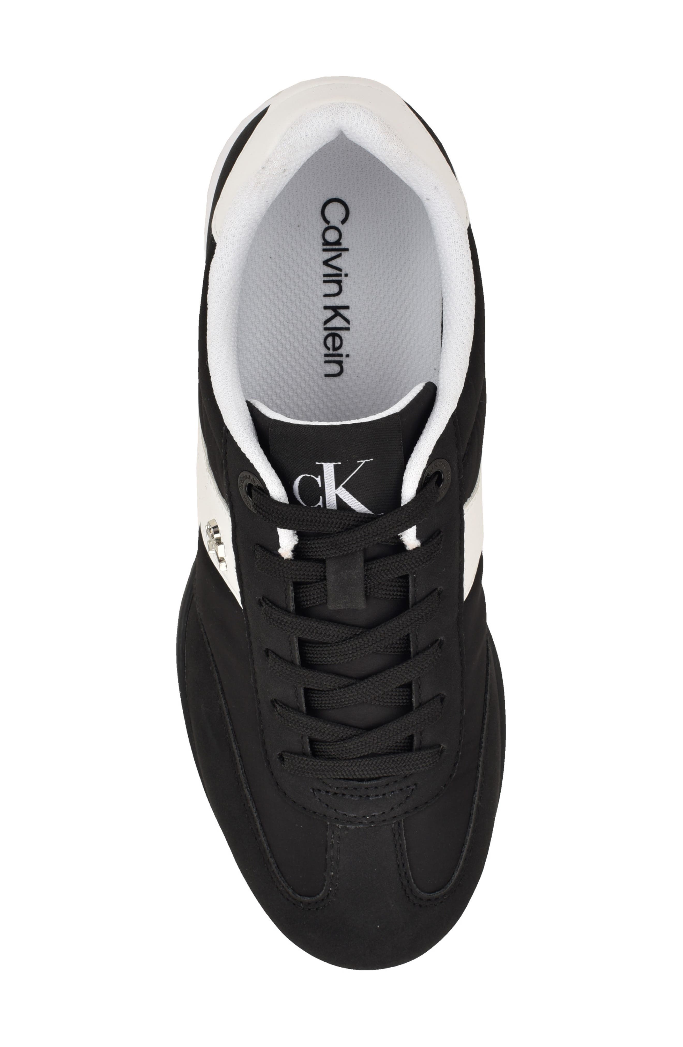 Calvin Klein Harllow Low Top Sneaker, Alternate, color, Black