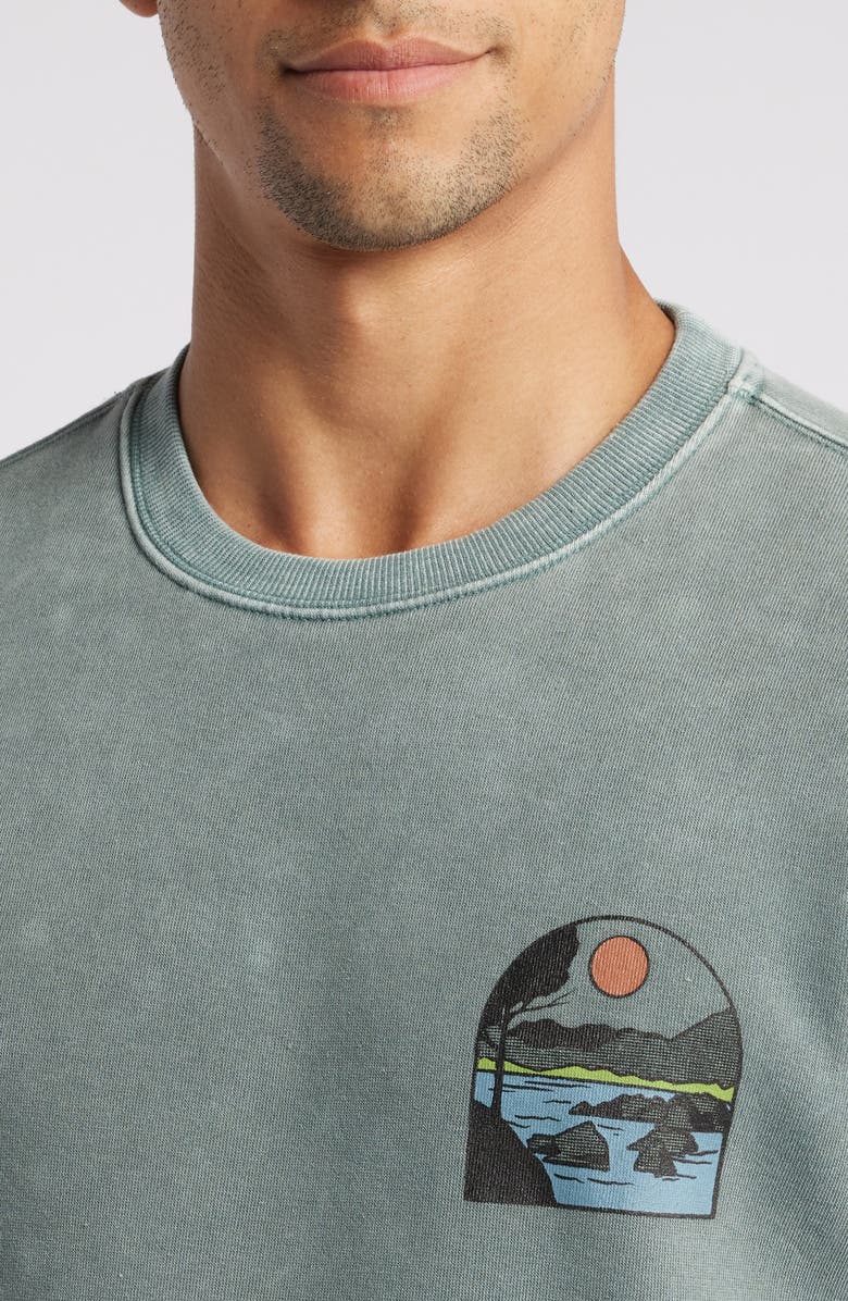 Threads 4 Thought Mountainview Fleece Crewneck Sweatshirt, Alternate, color, 