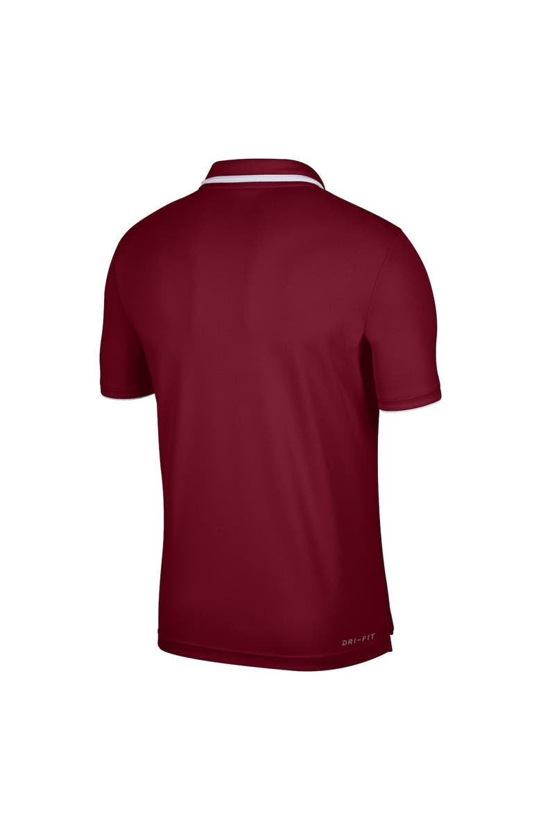 Nike Men's Nike Cardinal Stanford Cardinal Wordmark Performance Polo, Alternate, color, Cardinal