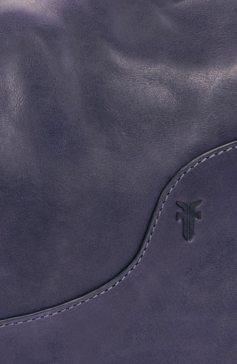 Frye Melissa Crescent Hobo Bag, Alternate, color, Eggplant