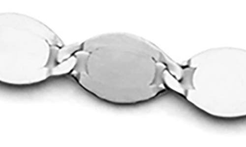 Lana Jewelry 14k Gold Polished Link Chain Bracelet In Silver