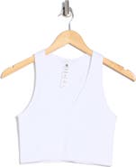 90 DEGREE BY REFLEX Rib Seamless Highline V-Neck Tank