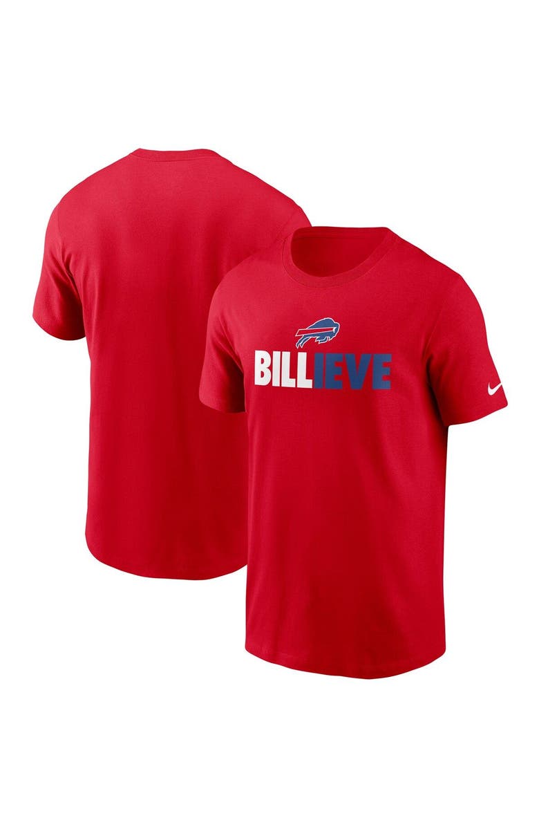 Nike Men's Nike Red Buffalo Bills Hometown Collection T-Shirt, Main, color,