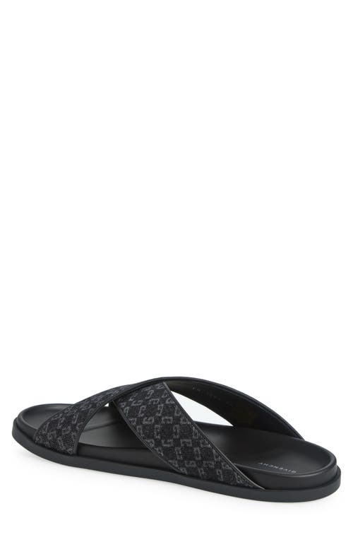 Givenchy Black G Plage Monogram 72 Pool Slides In Black