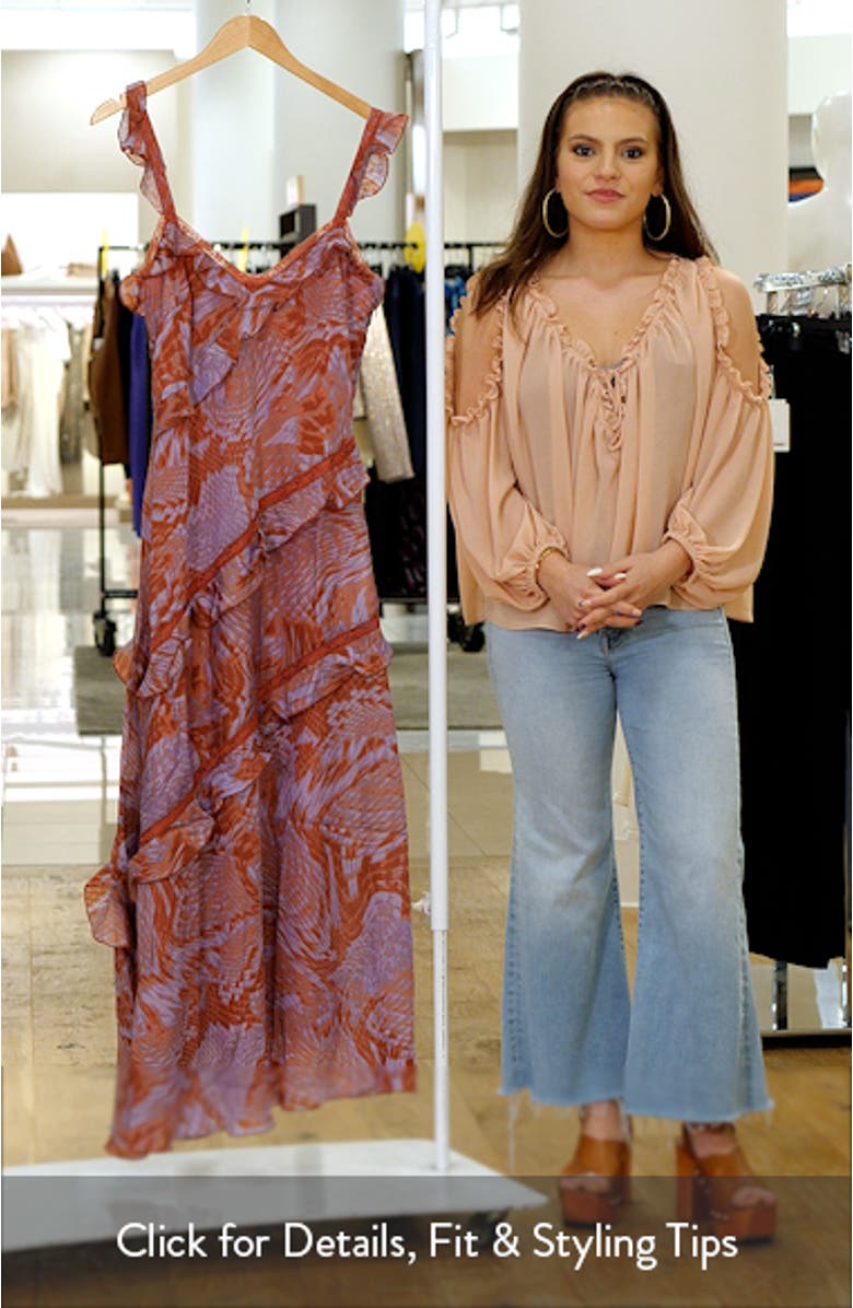 Versailles Sleeveless Ruffle Dress, sales video thumbnail