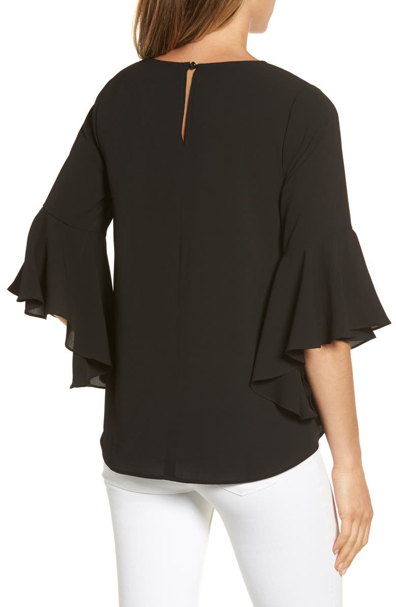 Bobeau Bell Sleeve Blouse, Alternate, color,