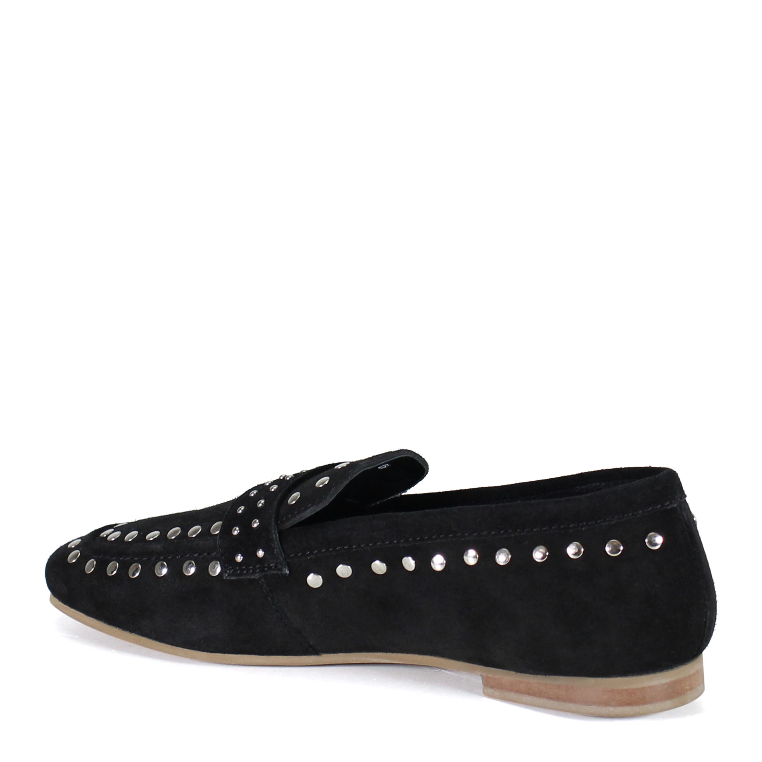 Diba True CAN YON Suede Slip On Loafer, Alternate, color, Black