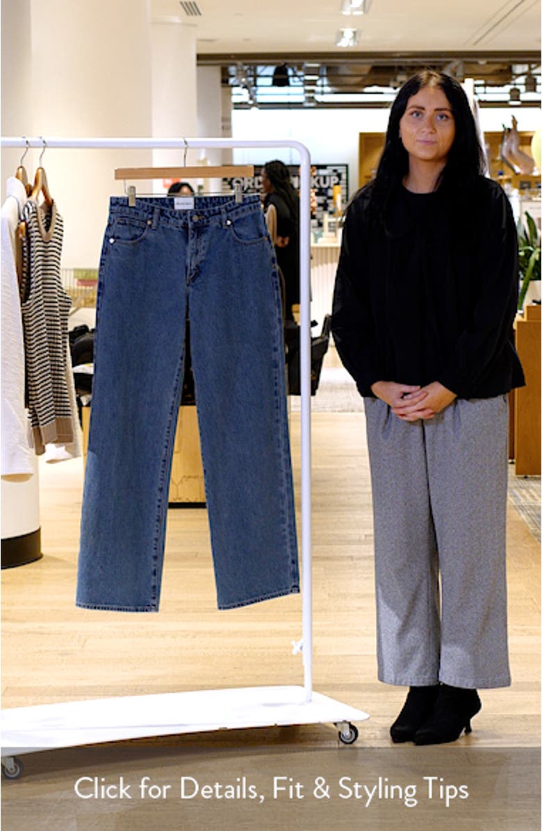 '99 Alison Baggy Straight Leg Jeans, sales video thumbnail