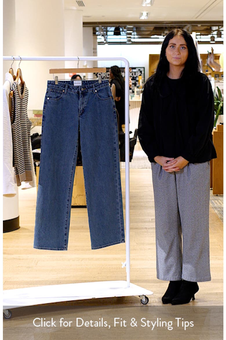 '99 Alison Baggy Straight Leg Jeans video