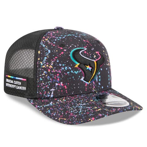 Men
s New Era Black Houston Texans 2025 NFL Crucial Catch 9SEVENTY Adjustable Hat