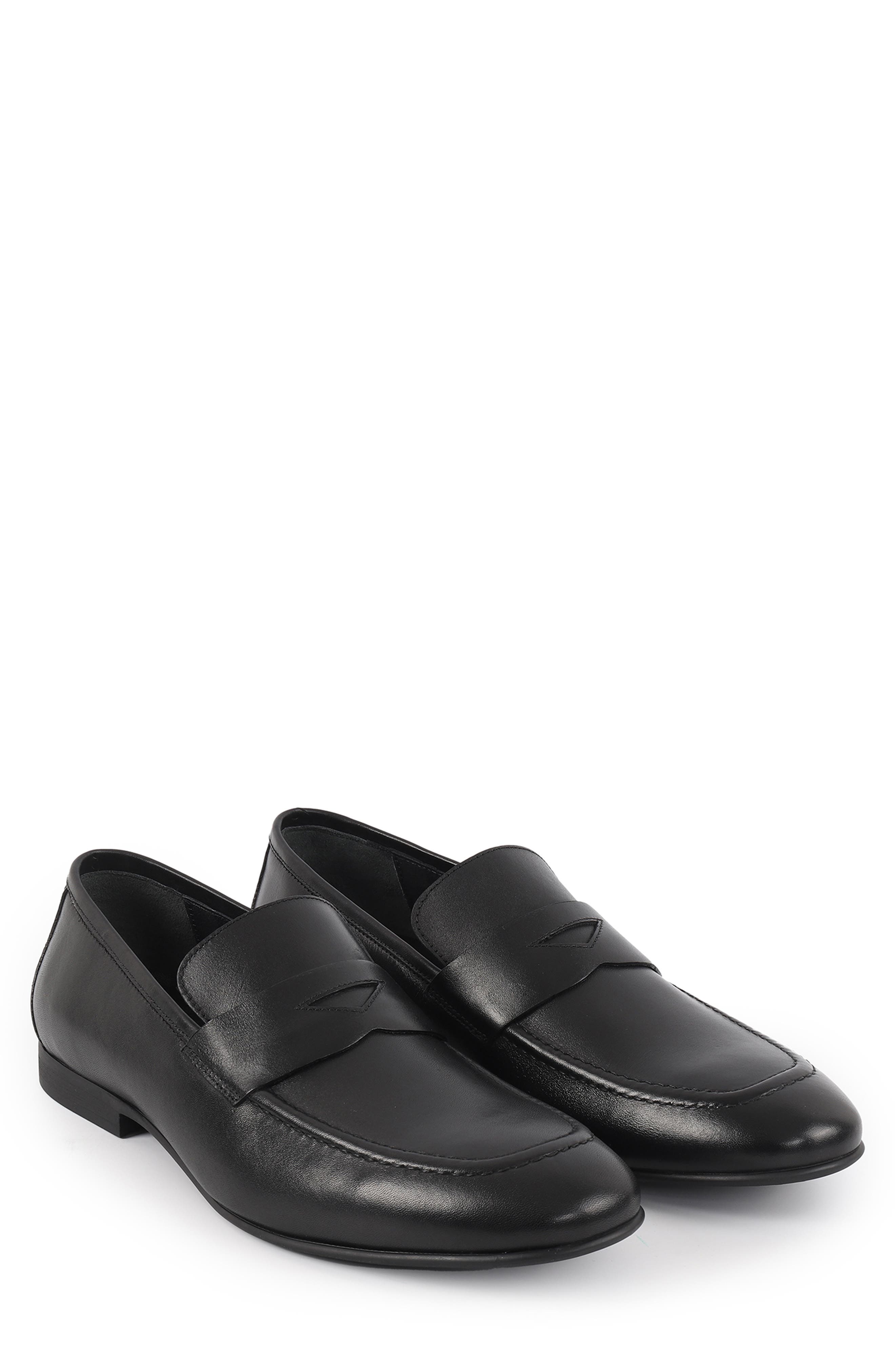 VELLAPAIS Amber Penny Loafer, Alternate, color, Black